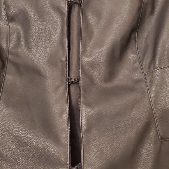 Zara basics NWT 1x pleather jacket - Picture 4 of 5